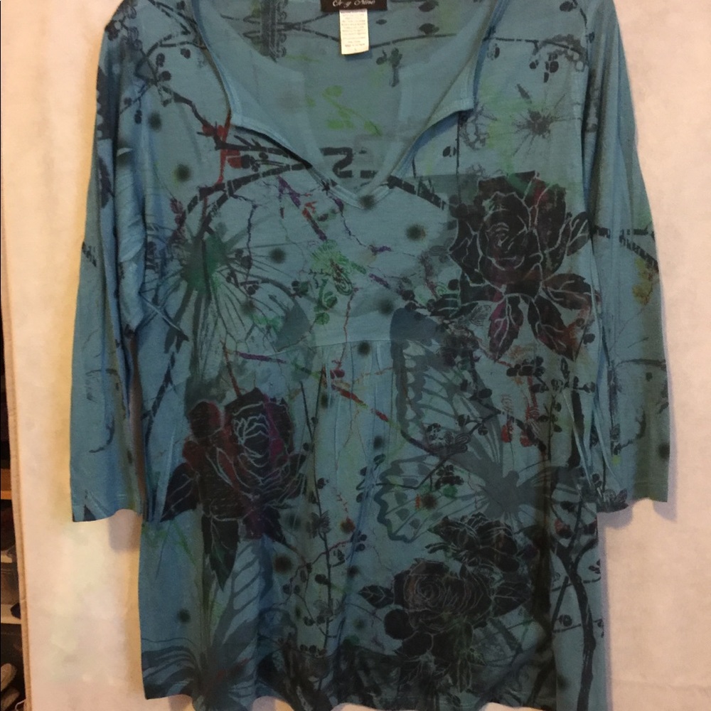 Floral Pattern Top